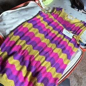 Knitted Colorful Dress Knit Dress size XL